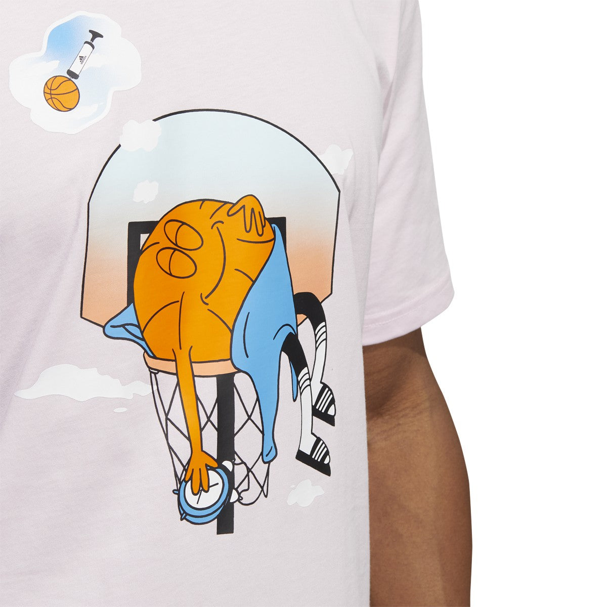 adidas Slept On Mens Basketball T-Shirt