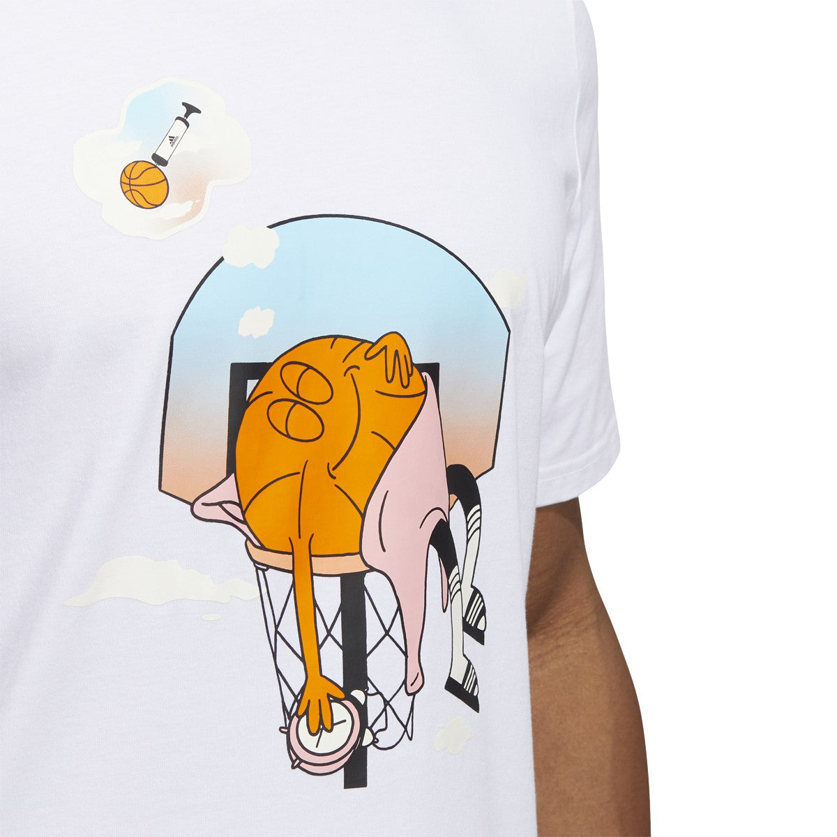 adidas Slept On Mens Basketball T-Shirt