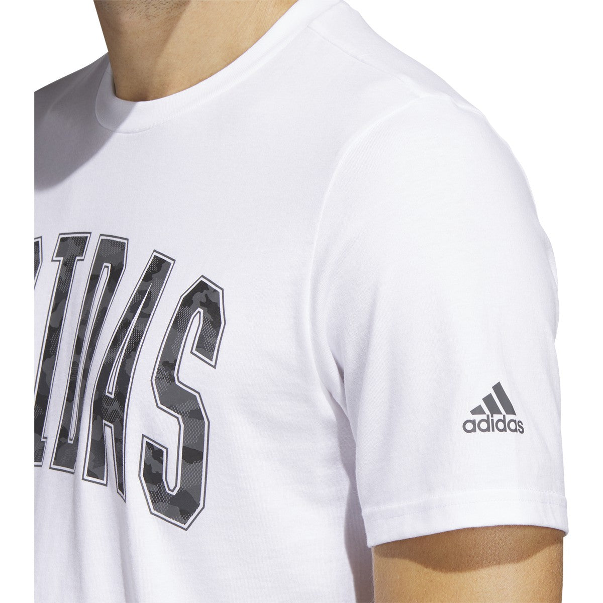adidas Sportswear Camo Short Sleeve Mens Tshirt