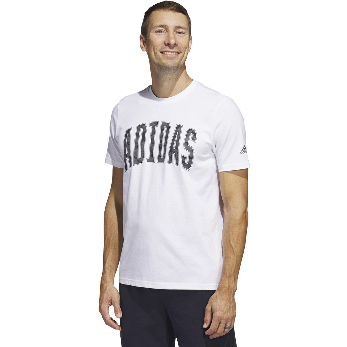 adidas Sportswear Camo Short Sleeve Mens Tshirt