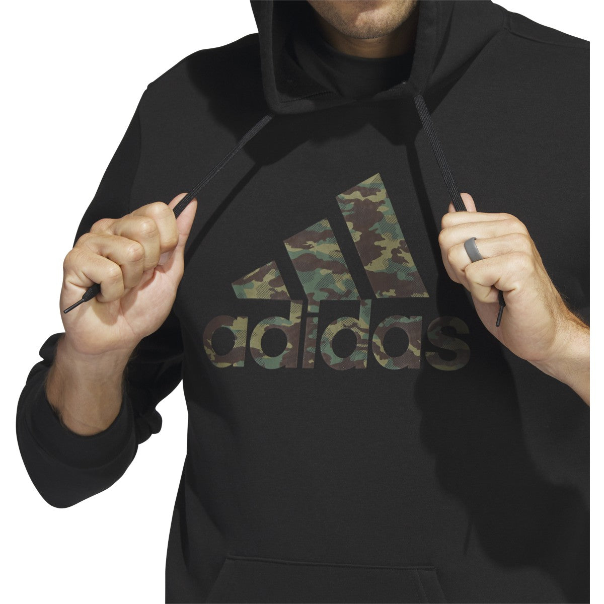 adidas Sportswear Mens Camo Hoodie