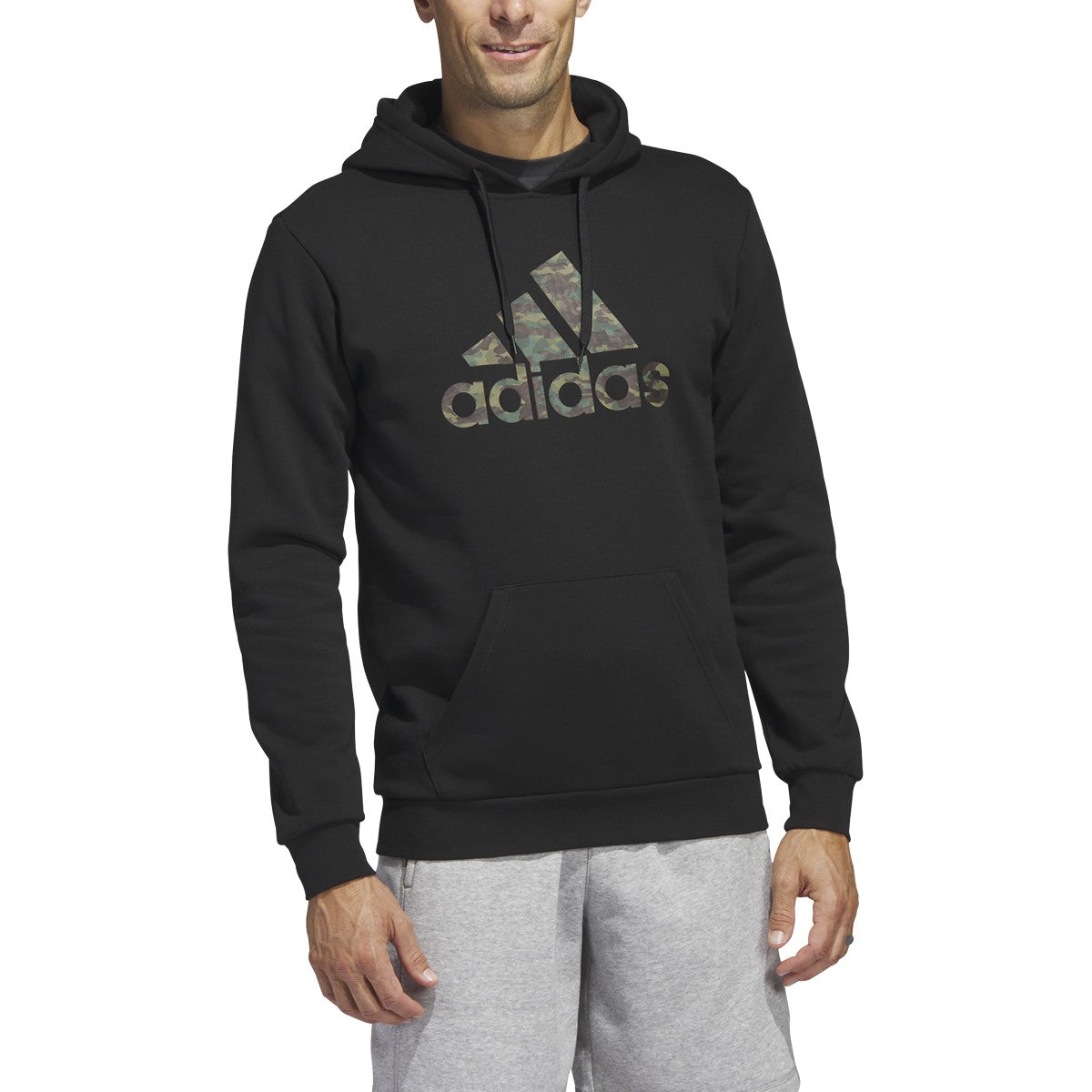 adidas Sportswear Mens Camo Hoodie