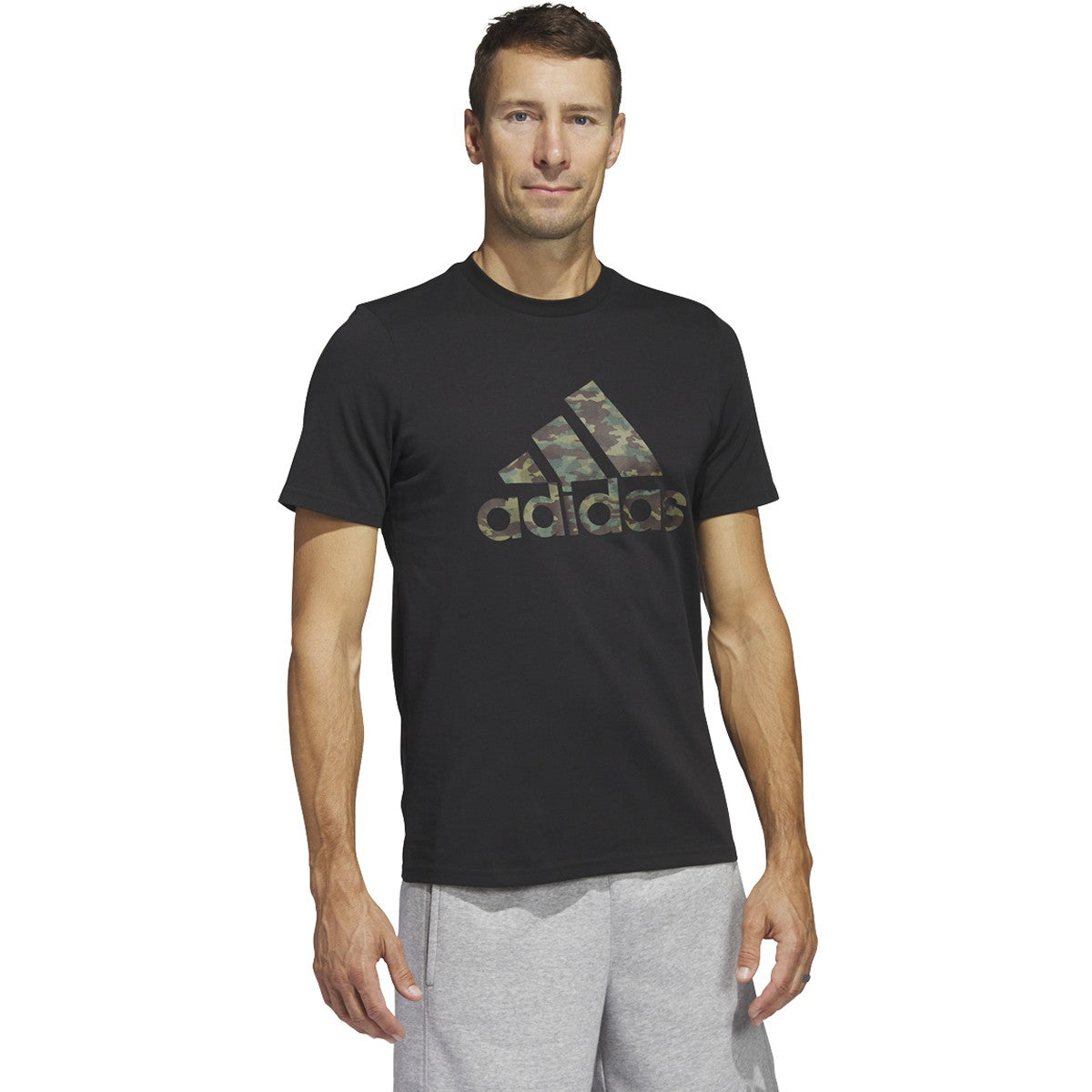 adidas Sportswear Camo Short Sleeve Mens Tshirt