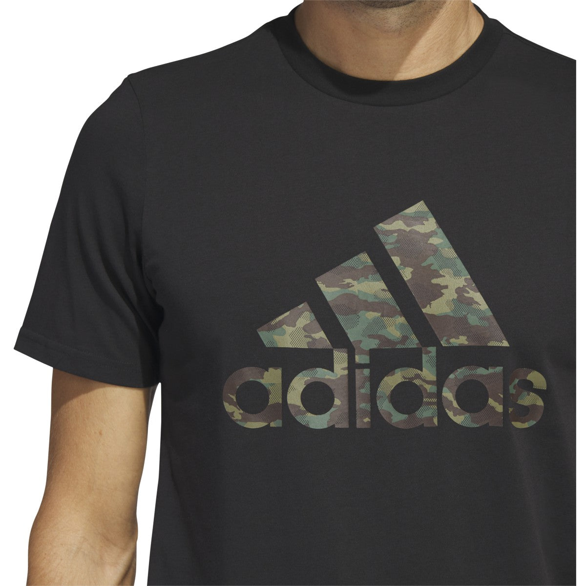 adidas Sportswear Camo Short Sleeve Mens Tshirt