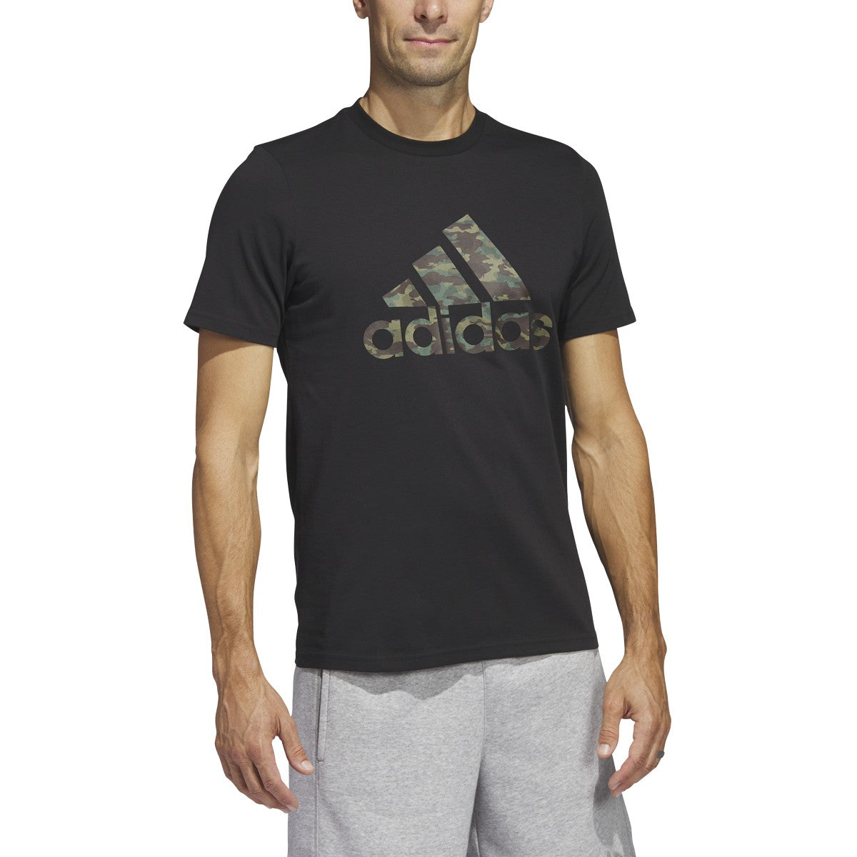 adidas Sportswear Camo Short Sleeve Mens Tshirt