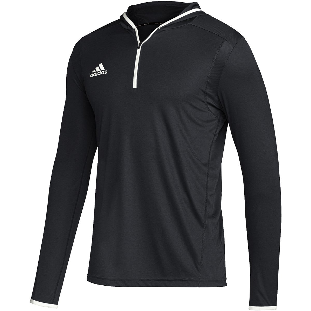 adidas Team Issue Mens Long Sleeve Hooded Tee
