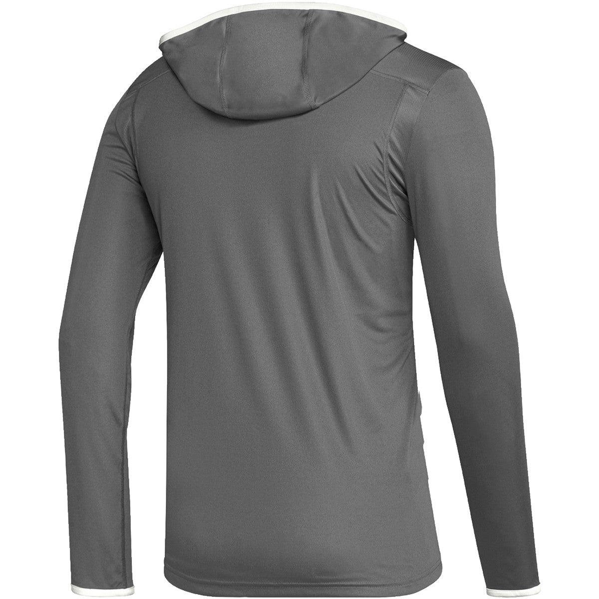 adidas Team Issue Mens Long Sleeve Hooded Tee