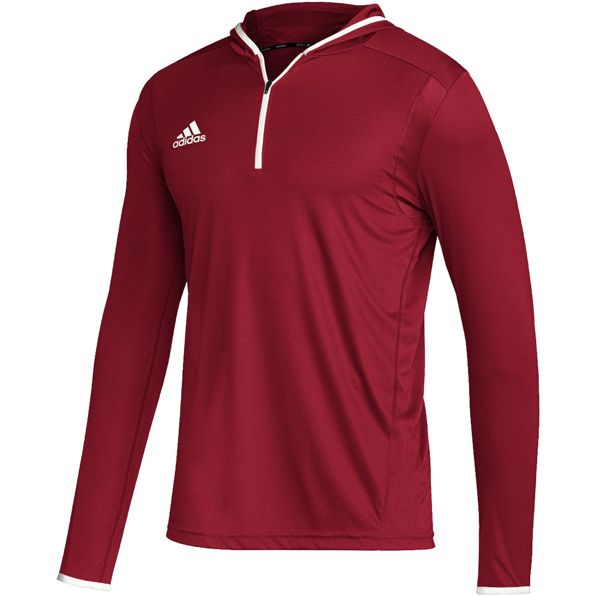 adidas Team Issue Mens Long Sleeve Hooded Tee