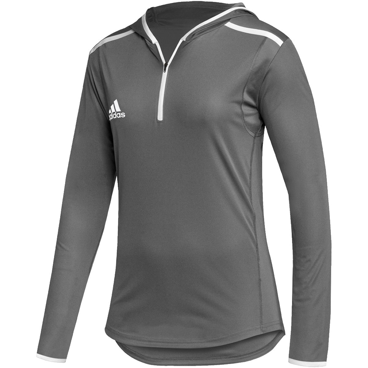 adidas Team Issue Womens Long Sleeve Hooded Tee