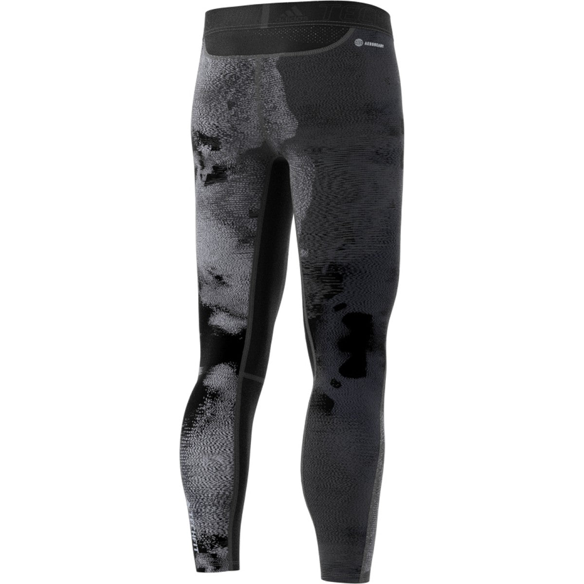 adidas Techfit Allover Print Long Tights - Mens Training