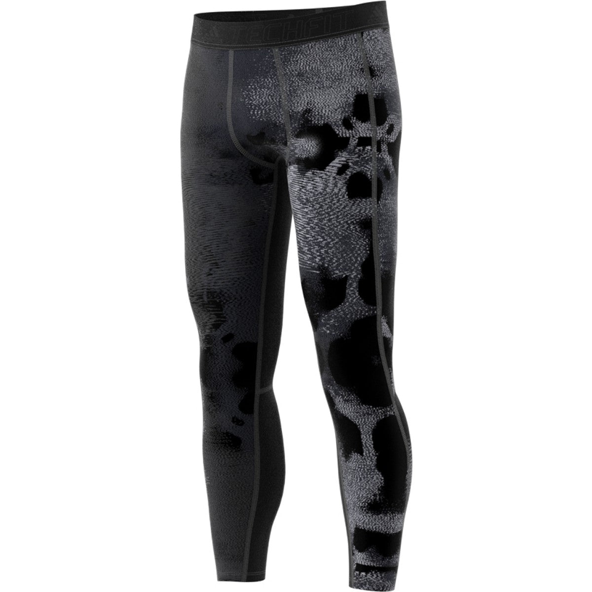 adidas Techfit Allover Print Long Tights - Mens Training