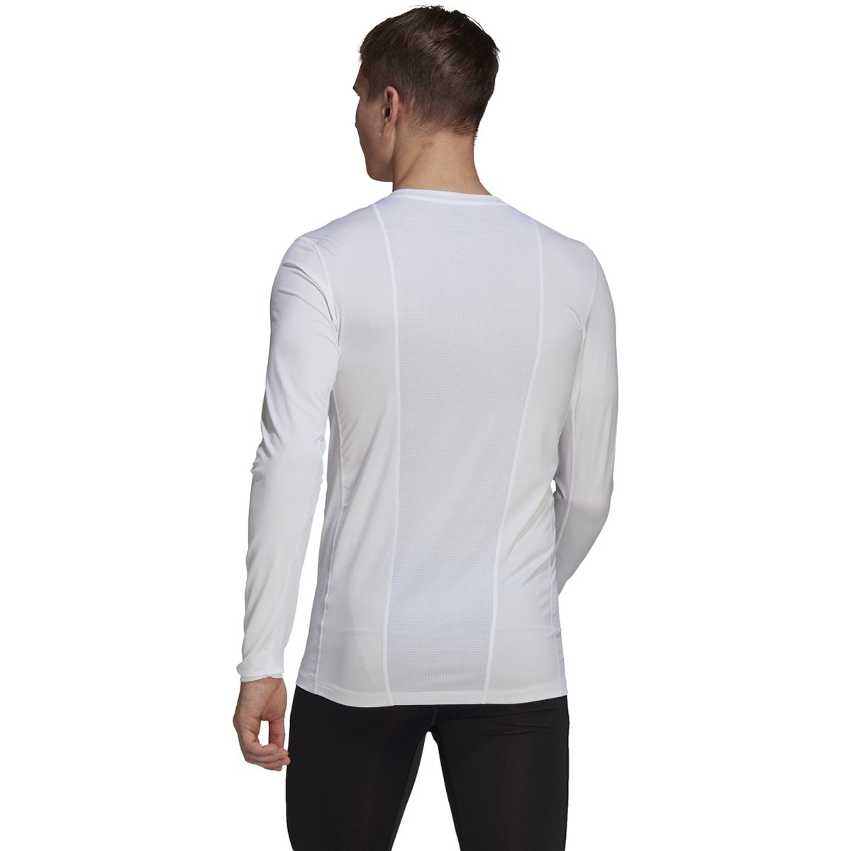 adidas Techfit Long Sleeve Mens Soccer Compression Shirt