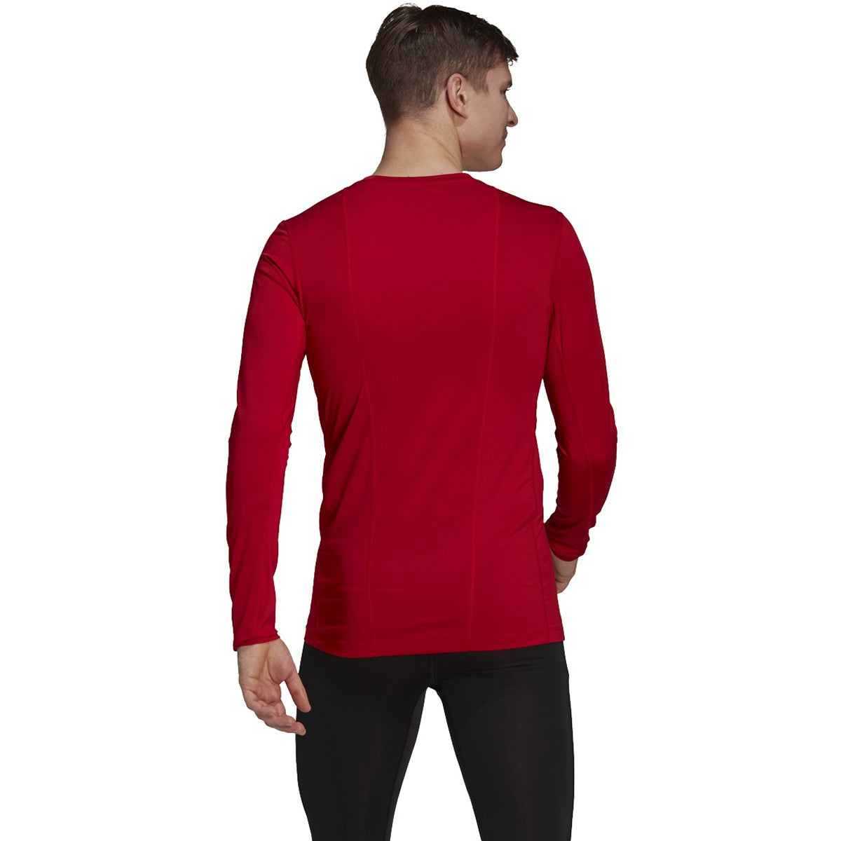adidas Techfit Long Sleeve Mens Soccer Compression Shirt