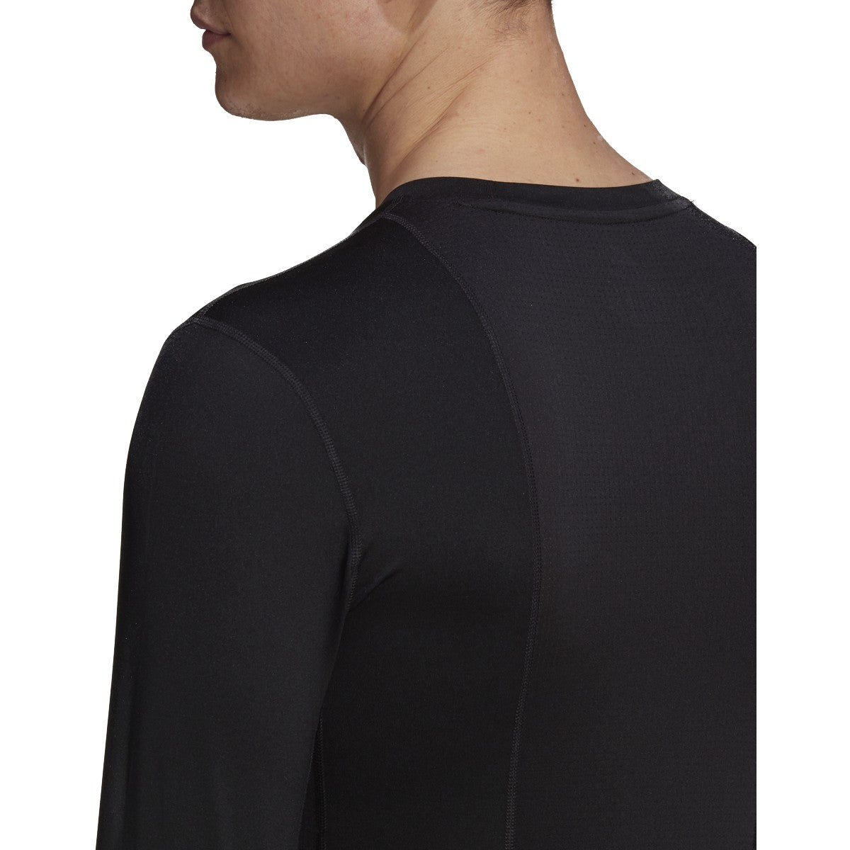 adidas Techfit Long Sleeve Mens Soccer Compression Shirt