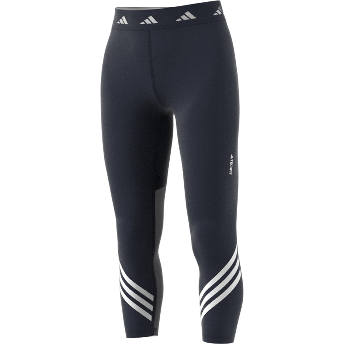 adidas Techfit Womens 7/8 Training Tights with 3 Stripes
