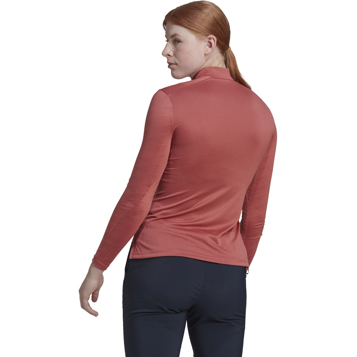 adidas Terrex Multi Womens Half Zip Long Sleeve Tee