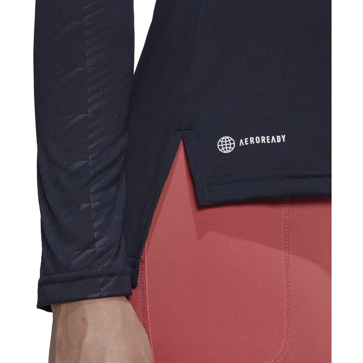 adidas Terrex Multi Womens Half Zip Long Sleeve Tee