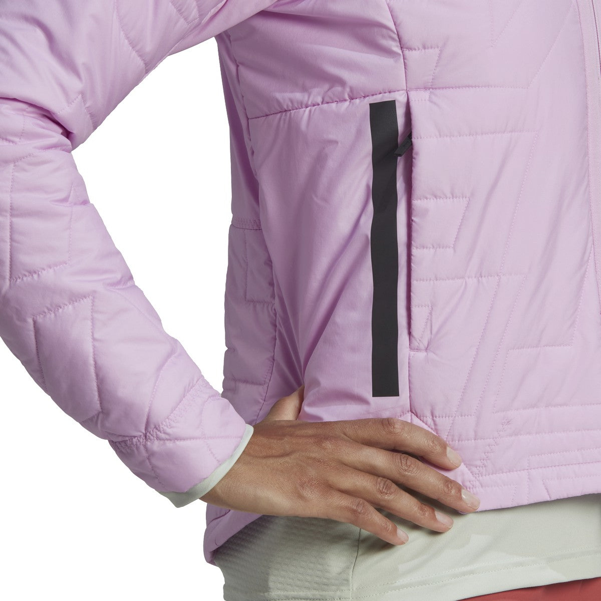 adidas Terrex MyShelter Womens Hooded Hiking Jacket with Primaloft