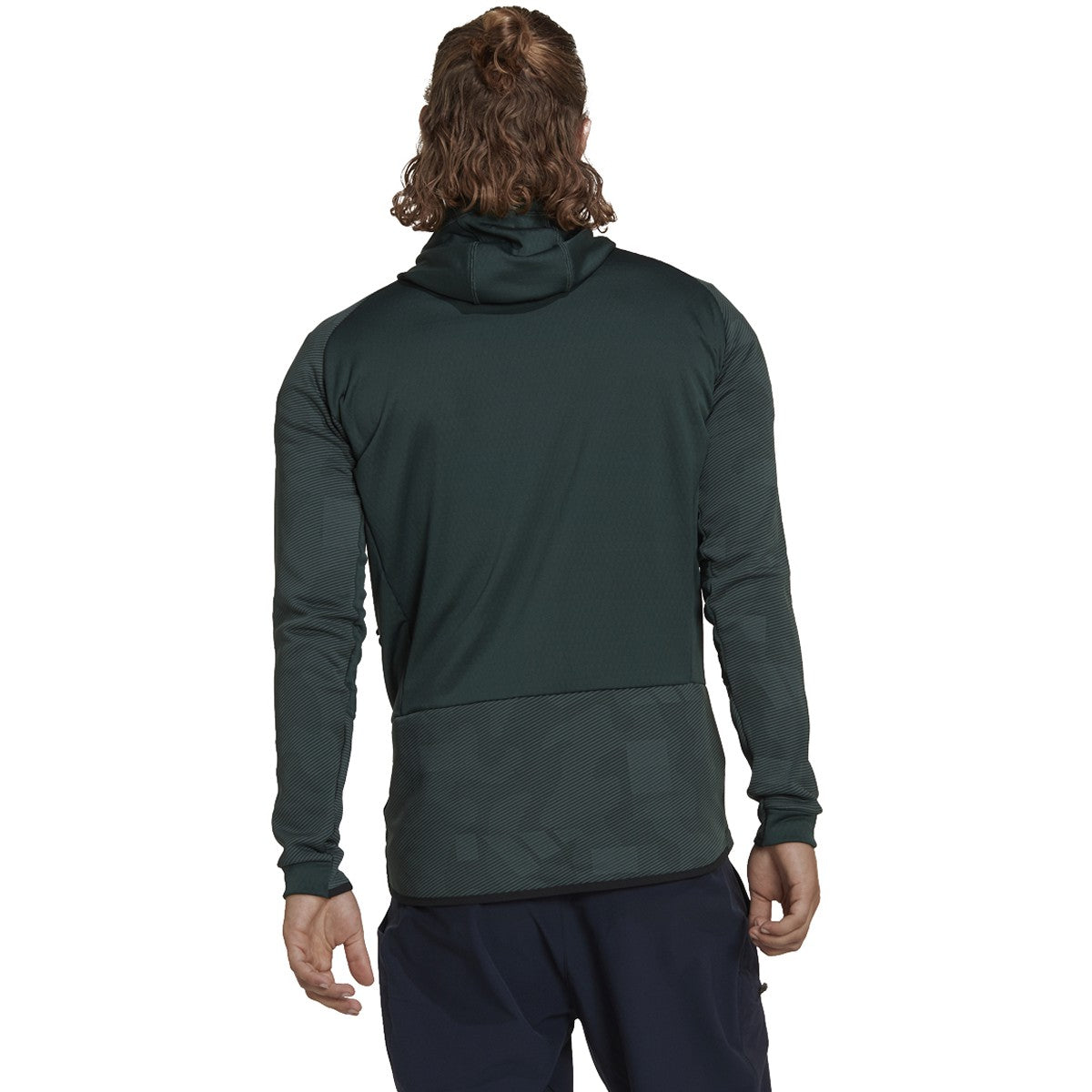 adidas Terrex Tech Fleece Hooded Jacket - Mens Hiking
