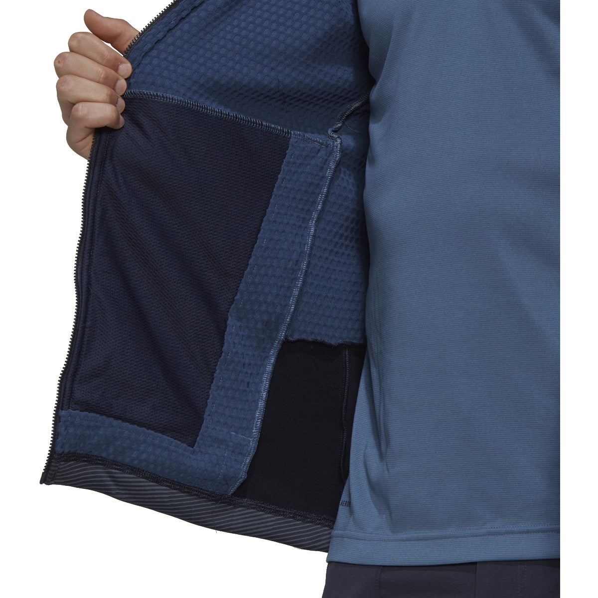 adidas Terrex Tech Fleece Hooded Jacket - Mens Hiking