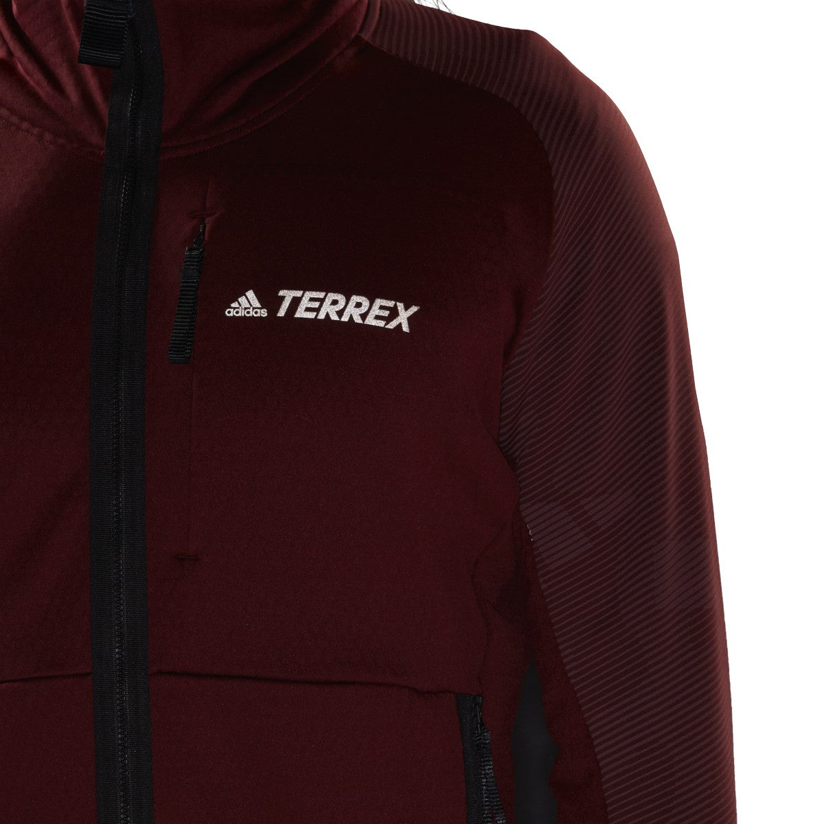 adidas Terrex Tech Fleece Hooded Jacket - Mens Hiking