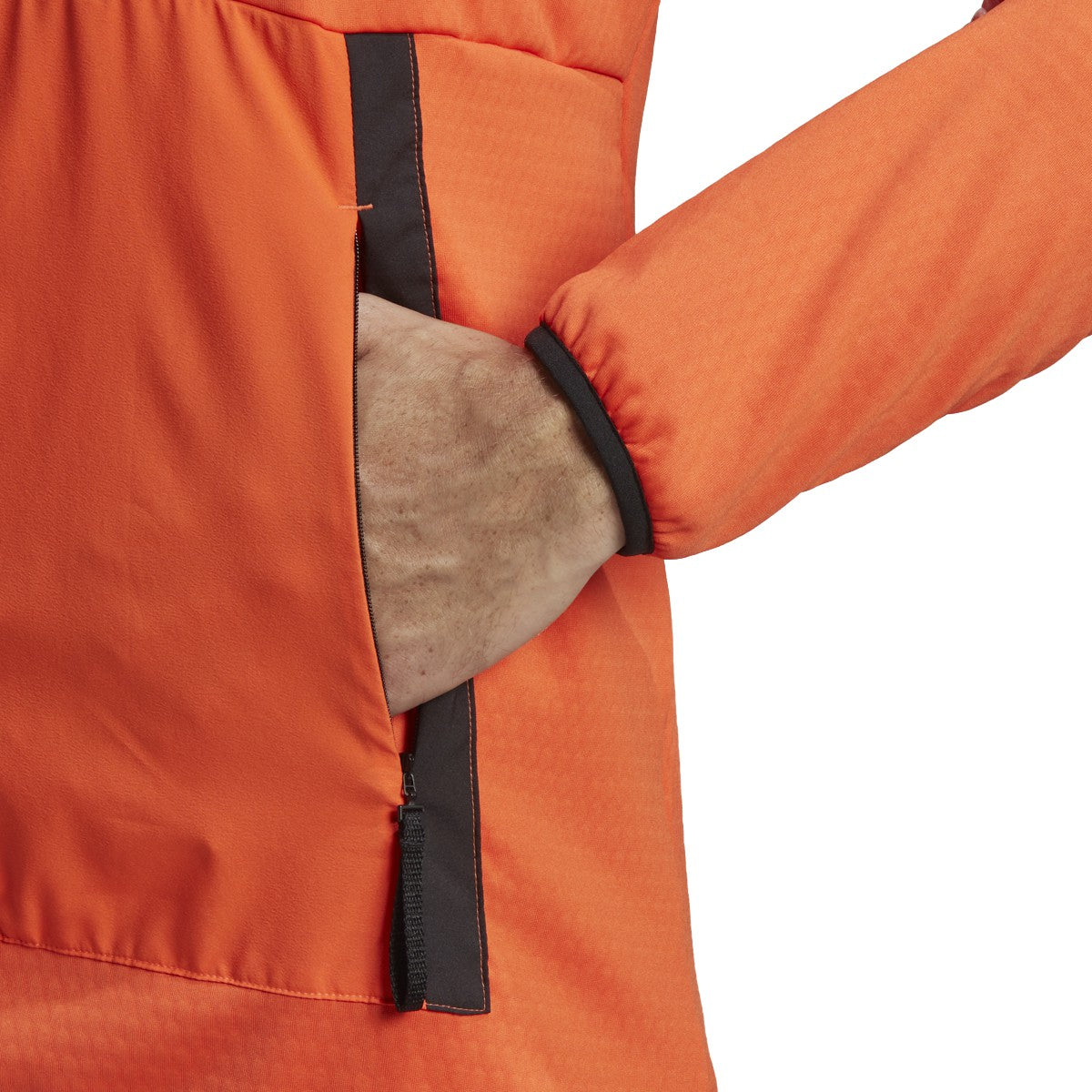 adidas Terrex Tech Flooce Mens Light Hooded Fleece Jacket