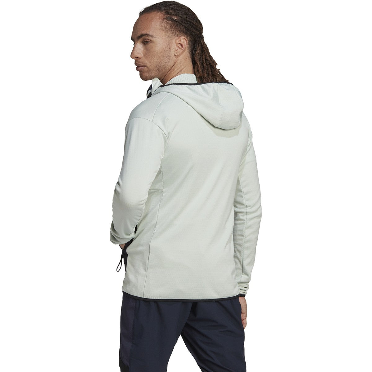 adidas Terrex Tech Flooce Mens Light Hooded Fleece Jacket