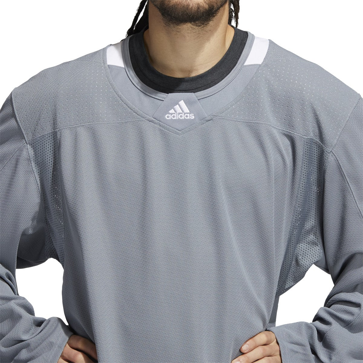 adidas Three Stripe Adult Jersey - Mens Hockey