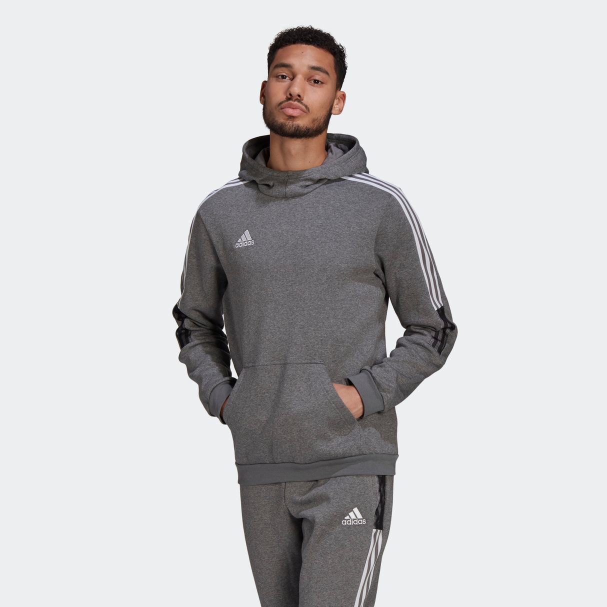 adidas Tiro 21 Sweat Hoodie - Mens Soccer