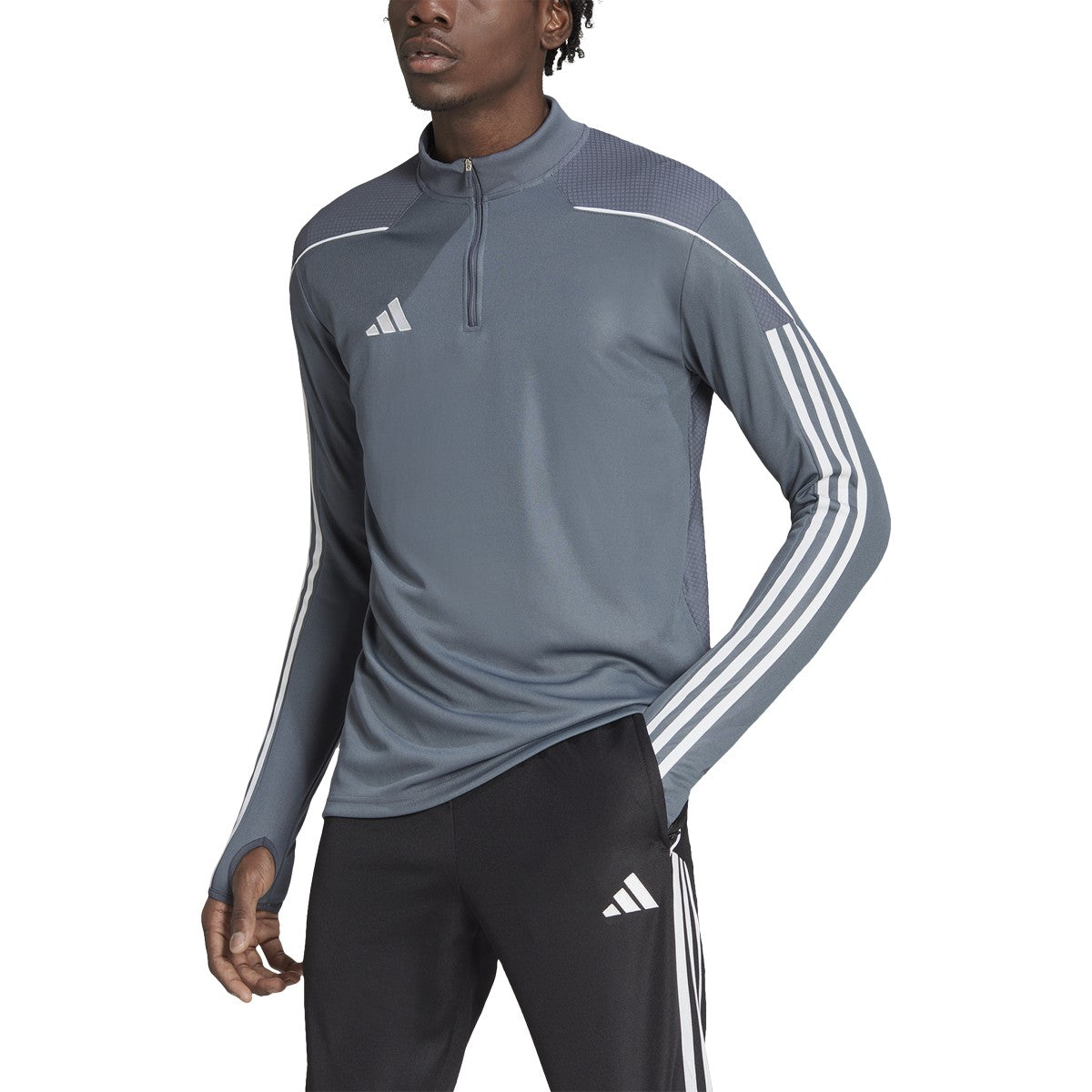 adidas Tiro 23 League Mens Soccer Long Sleeve Training Shirt