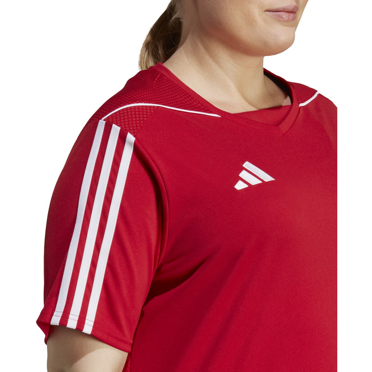 adidas Tiro 23 Womens Plus Size Soccer Jersey