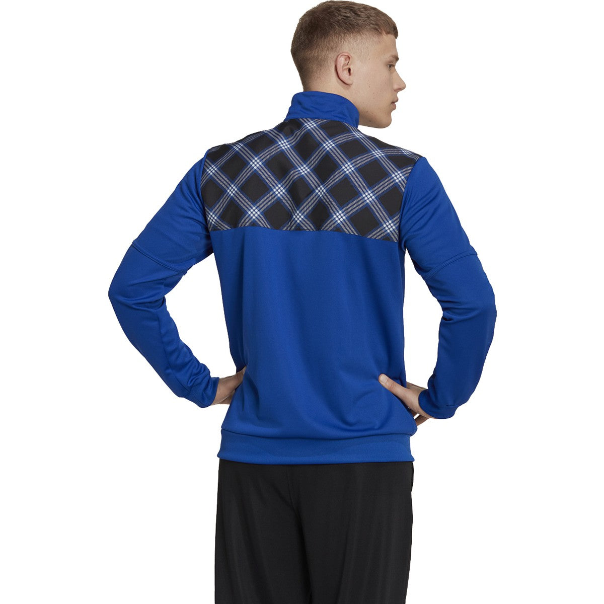 adidas Tiro Plaid Mens Track Jacket