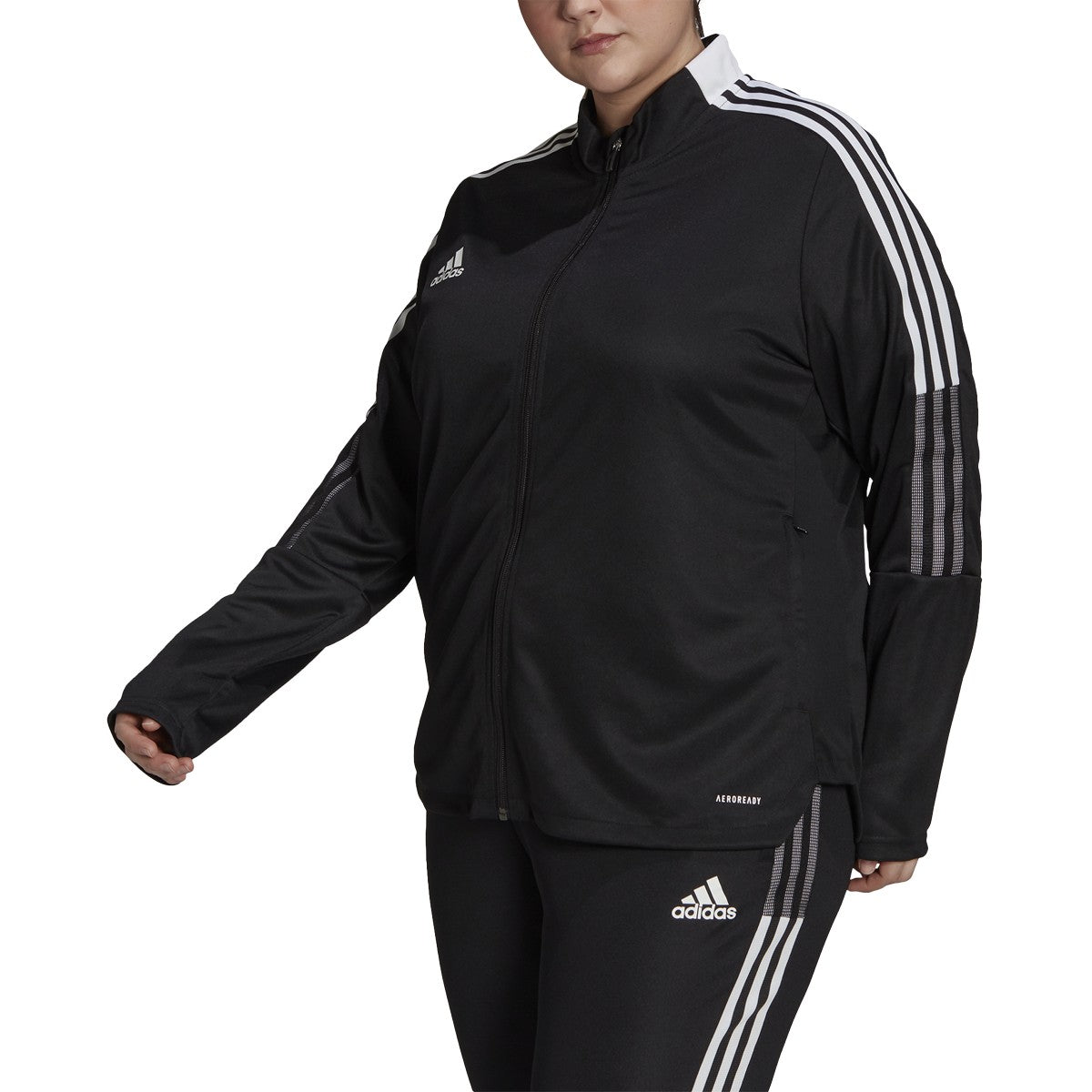 adidas Tiro Trackjacket Plus Size - Womens Soccer