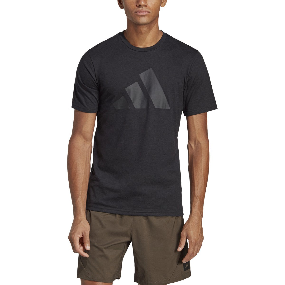 adidas Train Essentials Feelready Mens Training Logo Tee