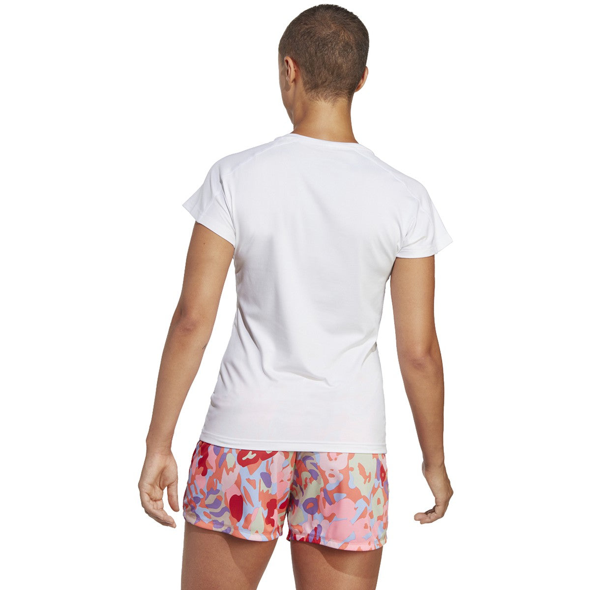 adidas Train Essentials Minimal V Neck Womens Tshirt