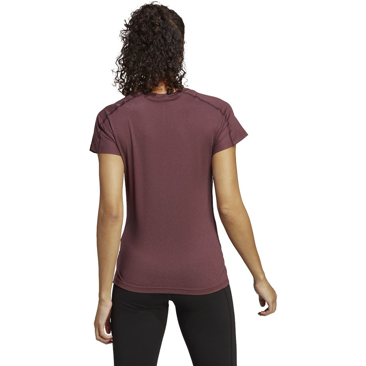 adidas Train Essentials Minimal V Neck Womens Tshirt