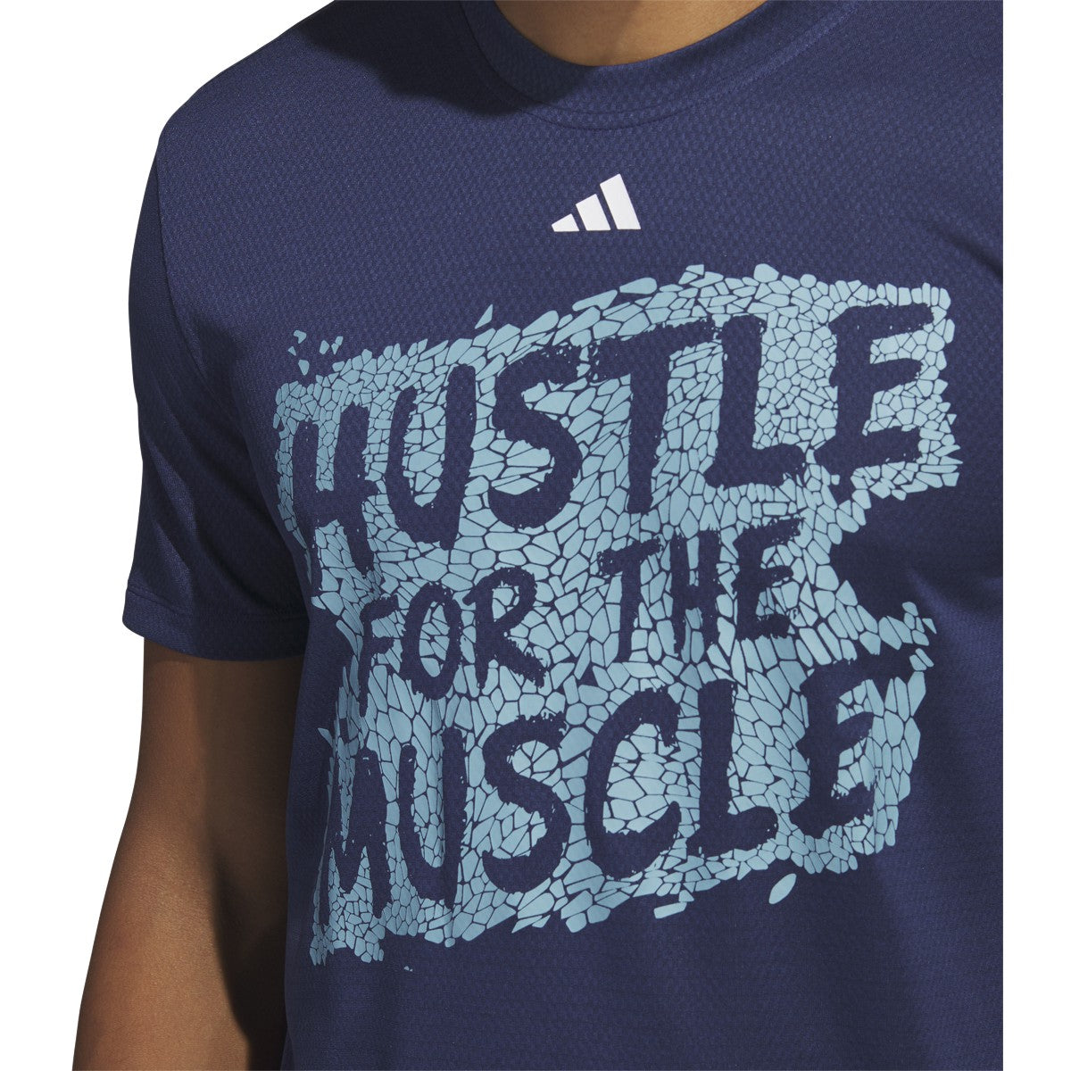 adidas Training Hustle For The Muscle Graphic Mens T-Shirt