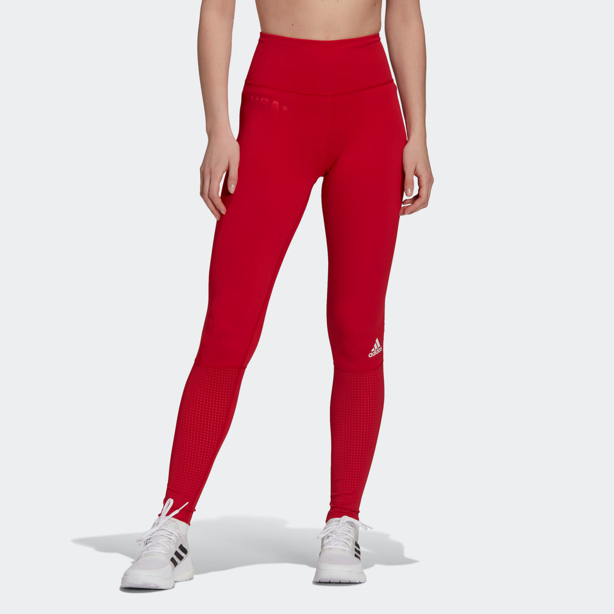 adidas USA Volleyball Performance Long Tights Aeroready - Womens Volleyball