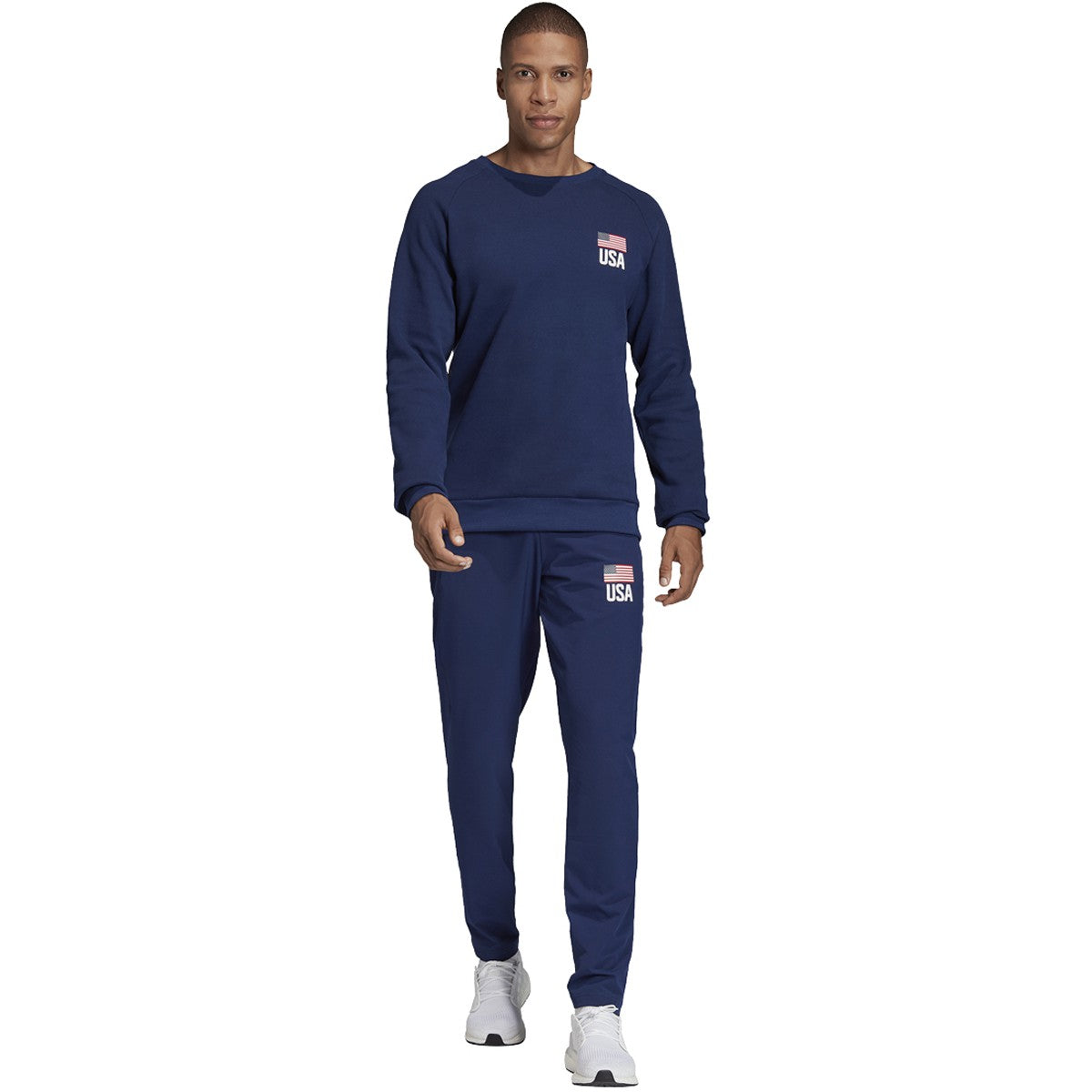 adidas USA Volleyball Crew Sweatshirt - Mens Volleyball