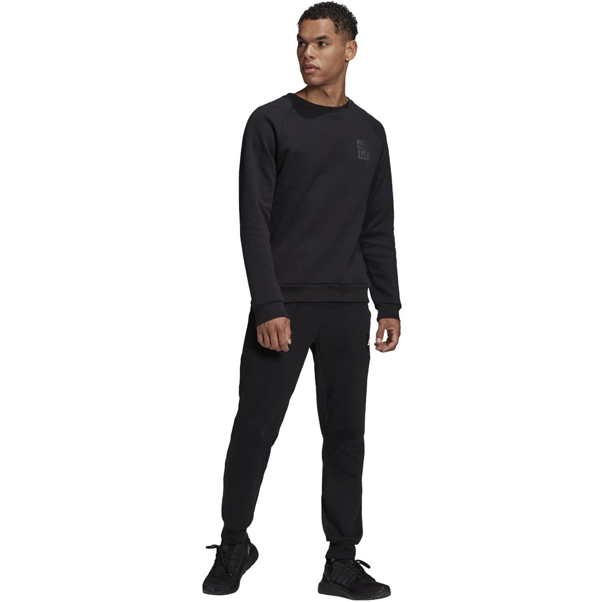 adidas USA Volleyball Crew Sweatshirt - Mens Volleyball