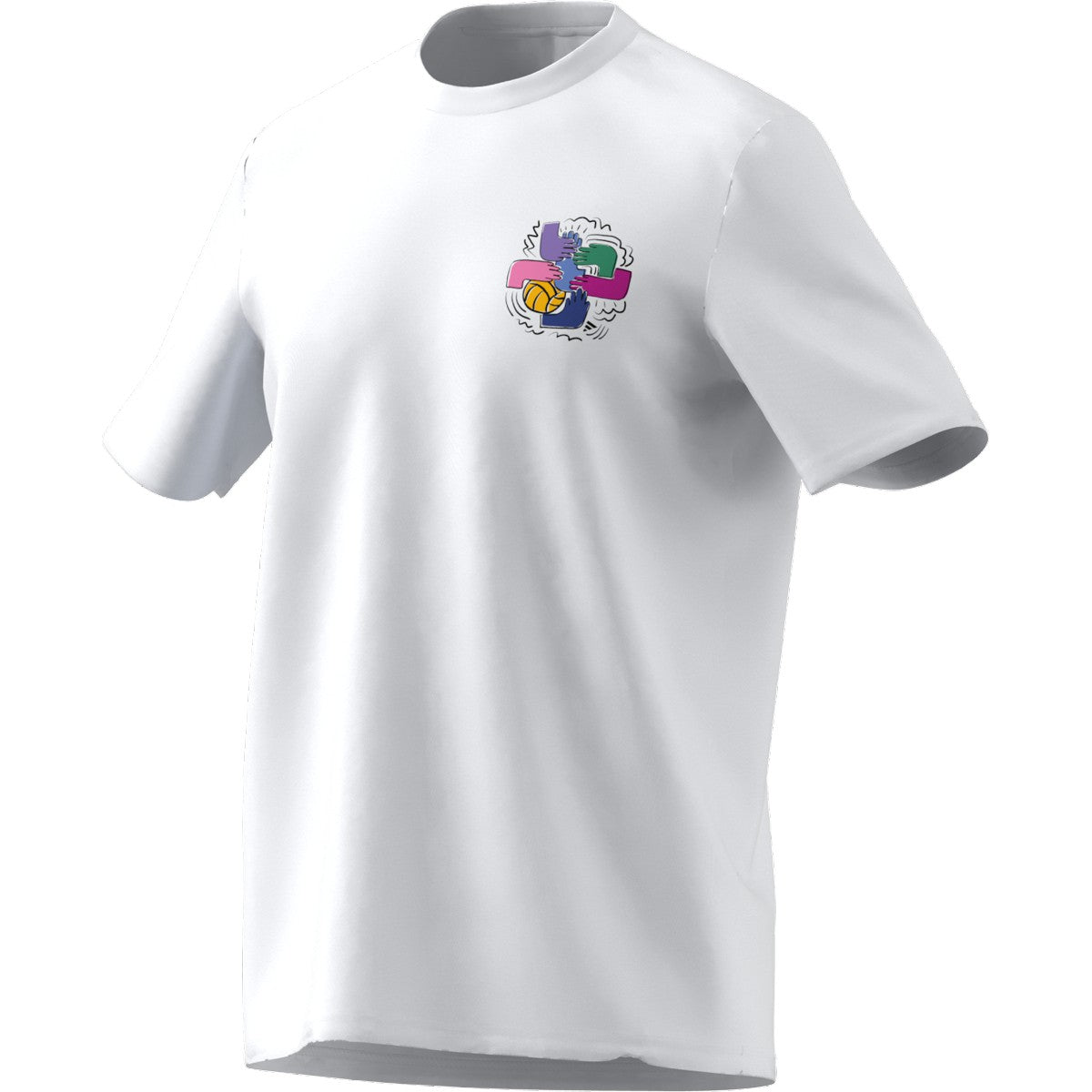 adidas Volleyball All Together Adult Graphic T-Shirt