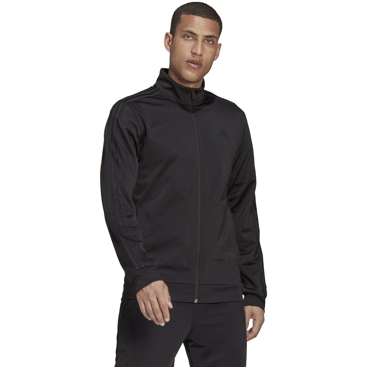 adidas Warm-Up Tricot 3-Stripes Track Jacket - Mens Casual
