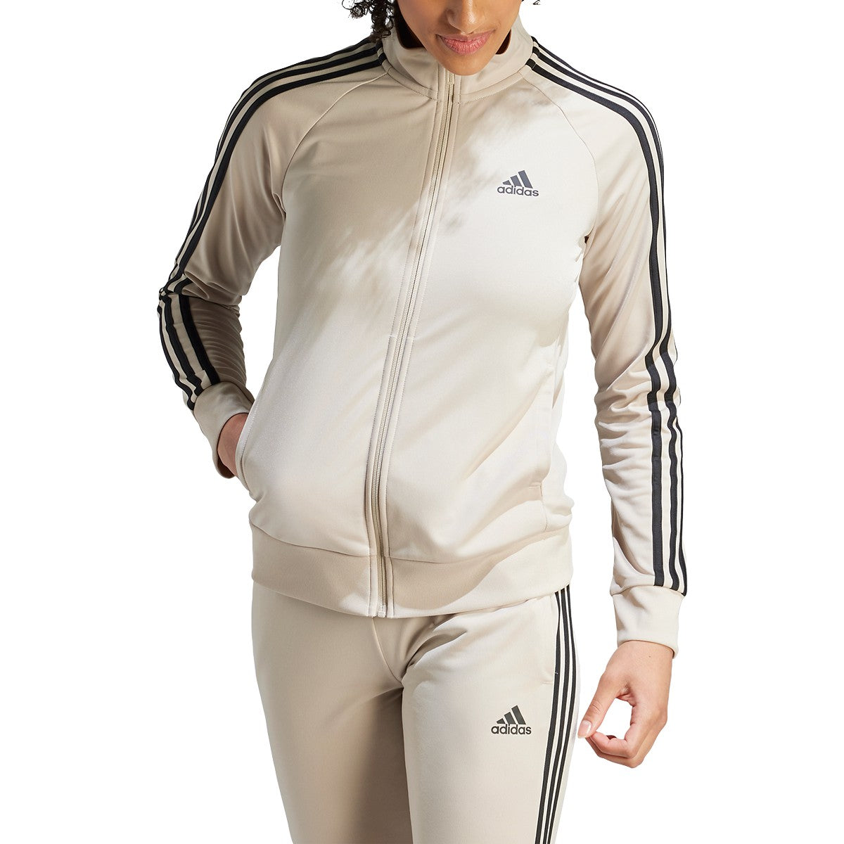 adidas Warm-Up Tricot Slim 3-Stripes Womens Track Jacket