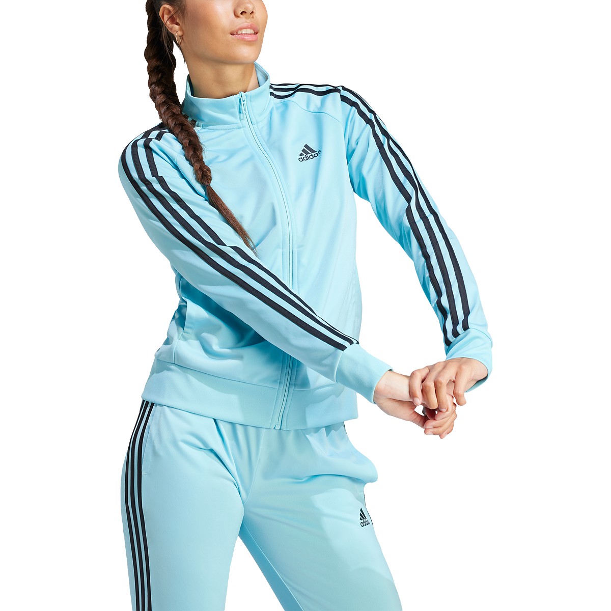 adidas Warm-Up Tricot Slim 3-Stripes Womens Track Jacket