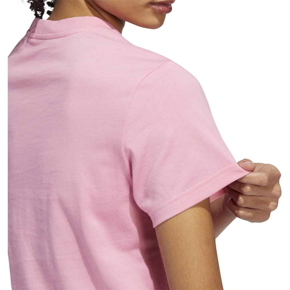 adidas Womens 2 Tone Graphic Tee with Logo