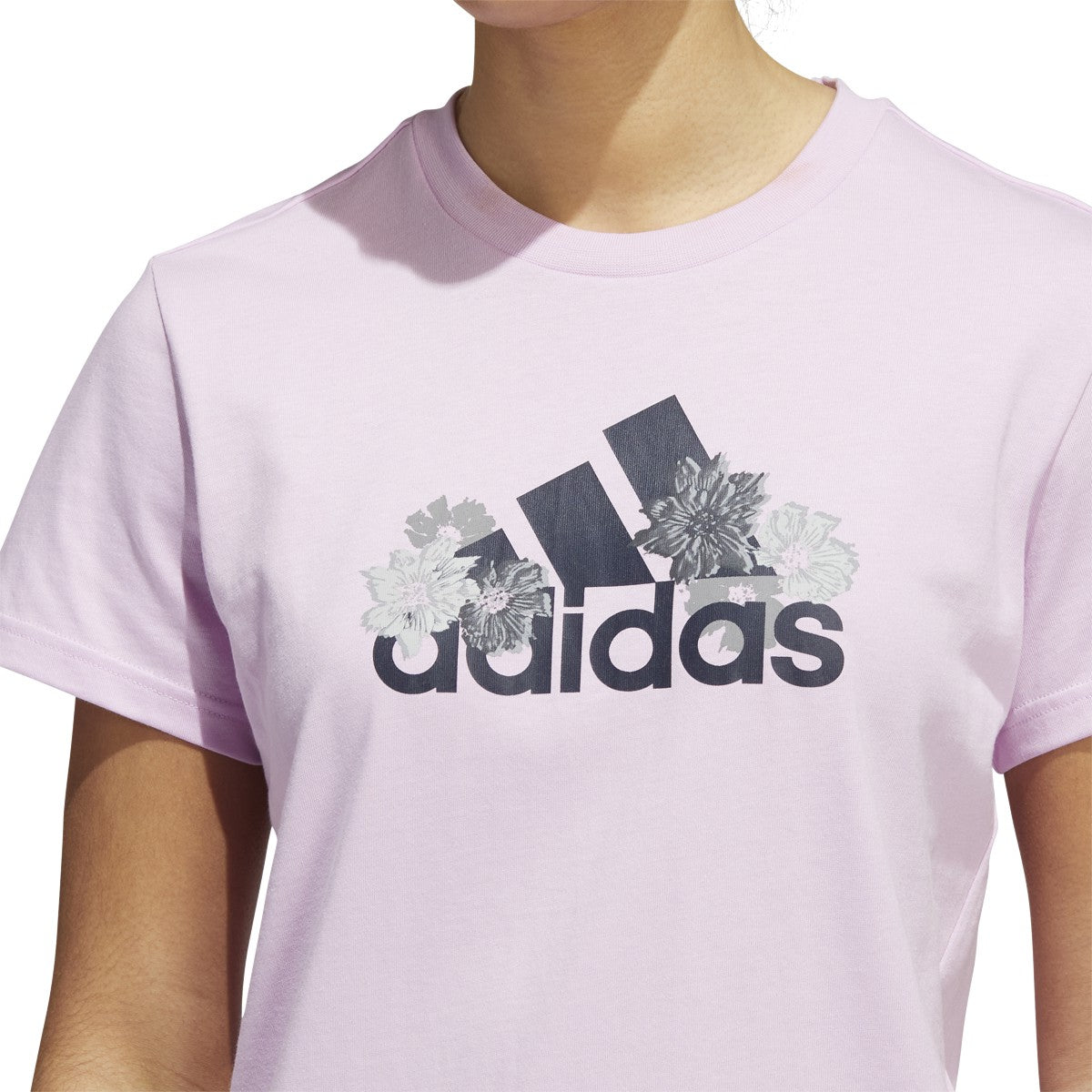 adidas Womens Floral Graphic Tee