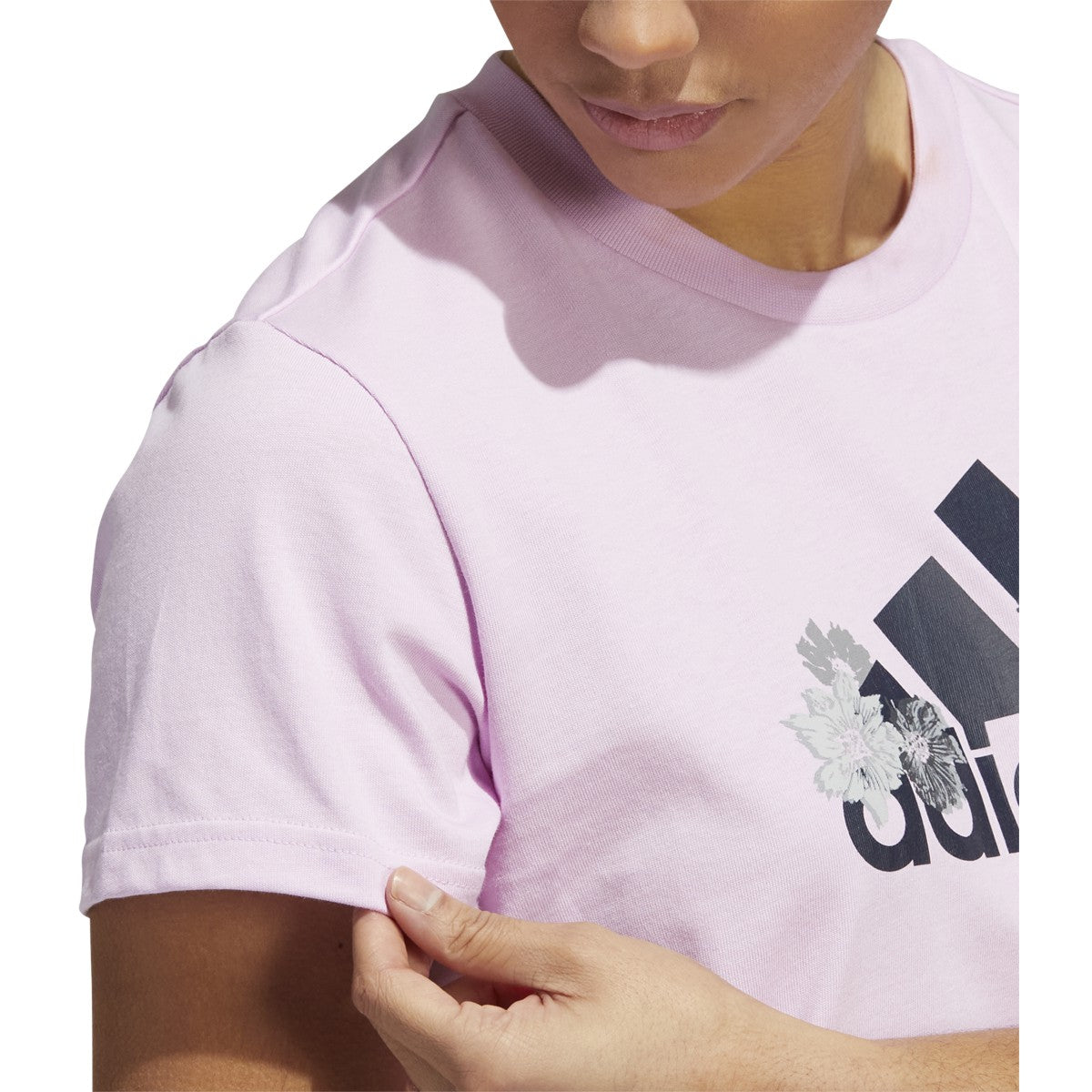adidas Womens Floral Graphic Tee