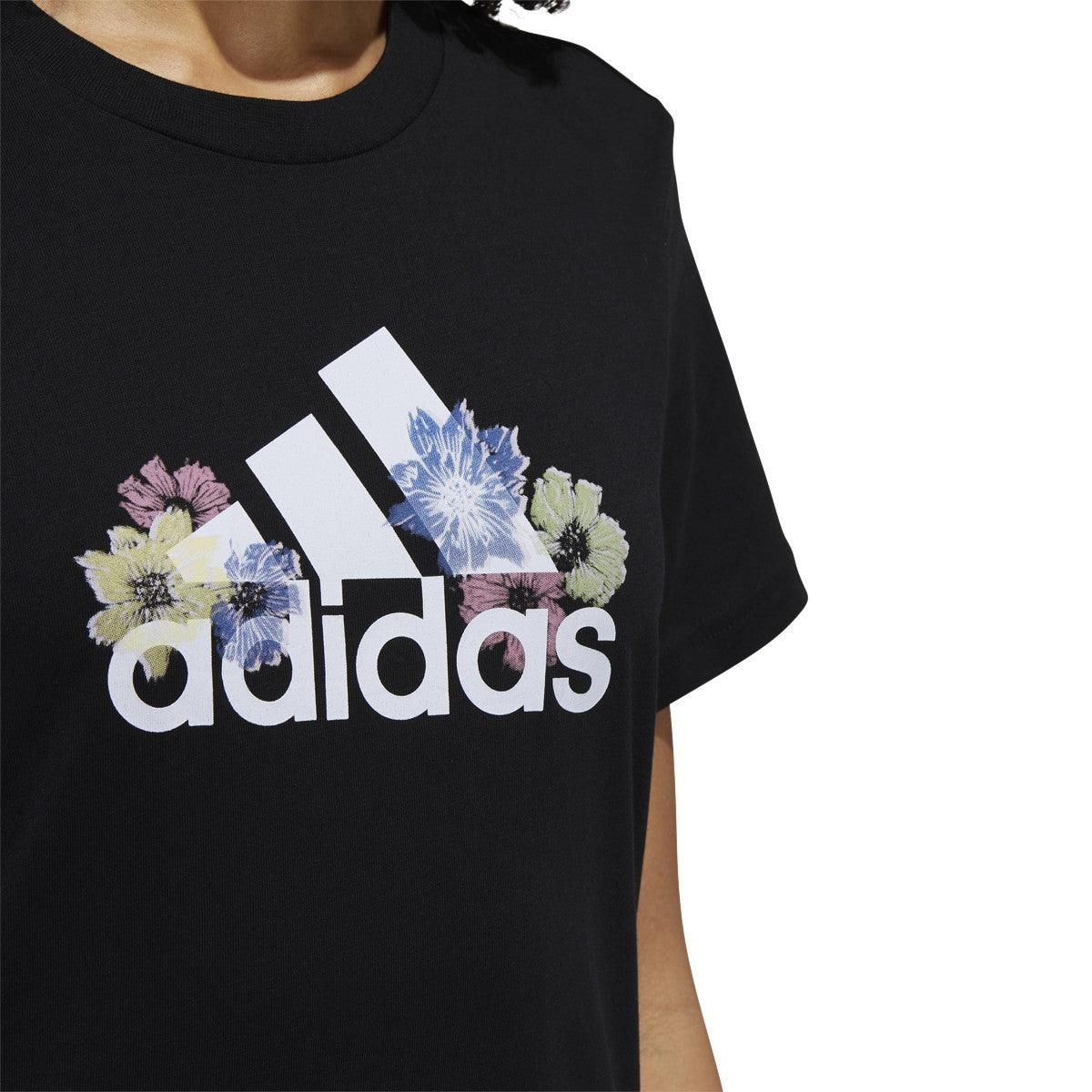 adidas Womens Floral Graphic Tee