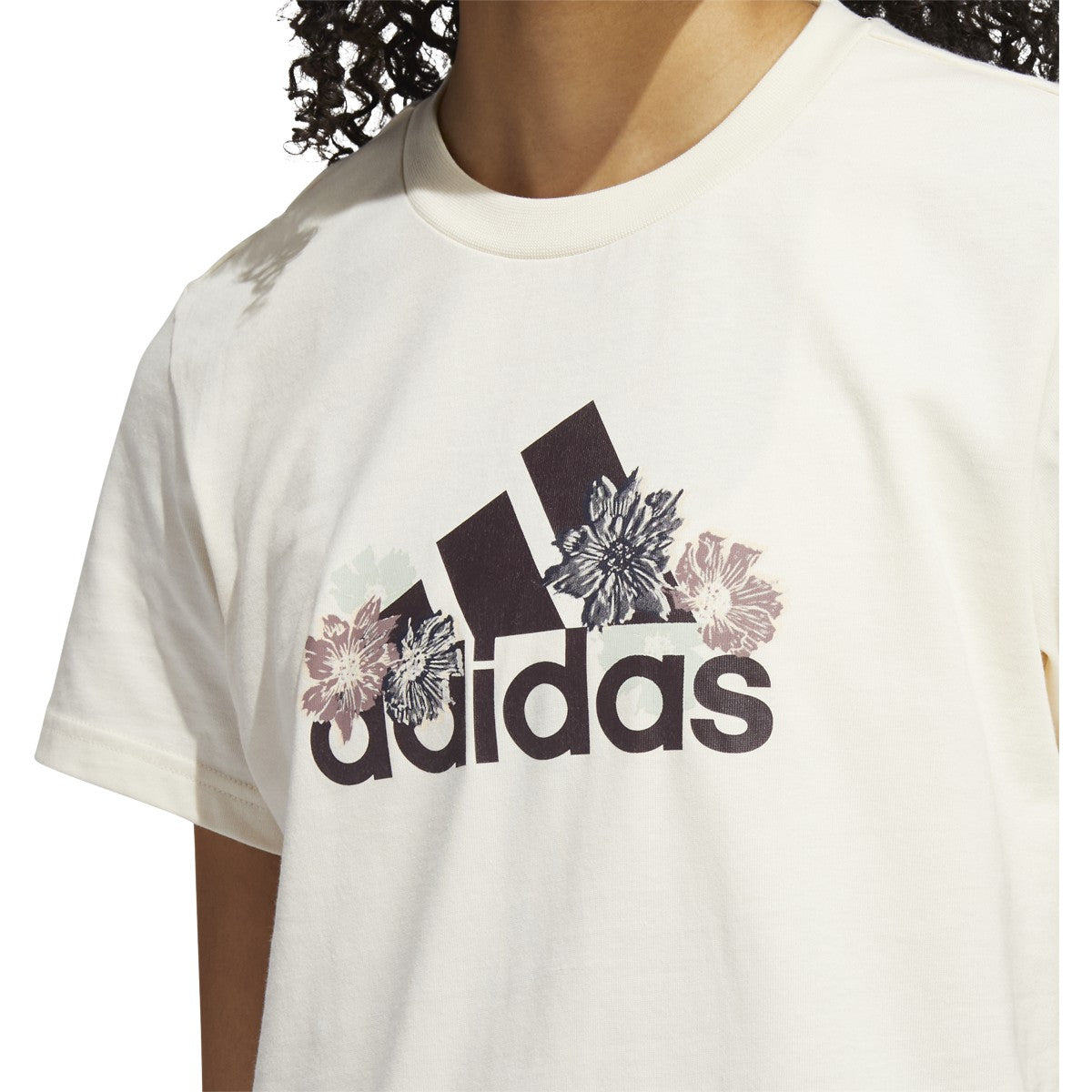 adidas Womens Floral Graphic Tee