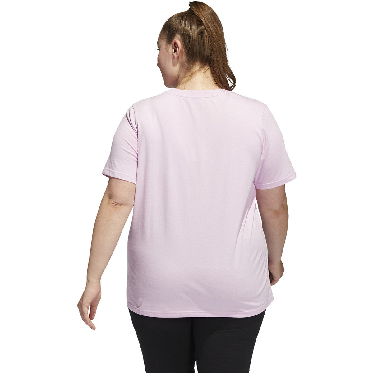 adidas Womens Plus Size Floral Graphic Tee